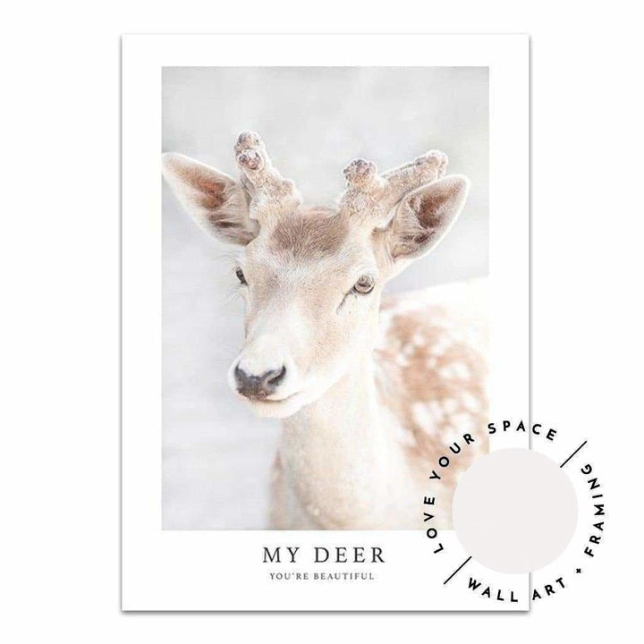 A Cute Pair - My Deer Neutral & Rain - Love Your Space