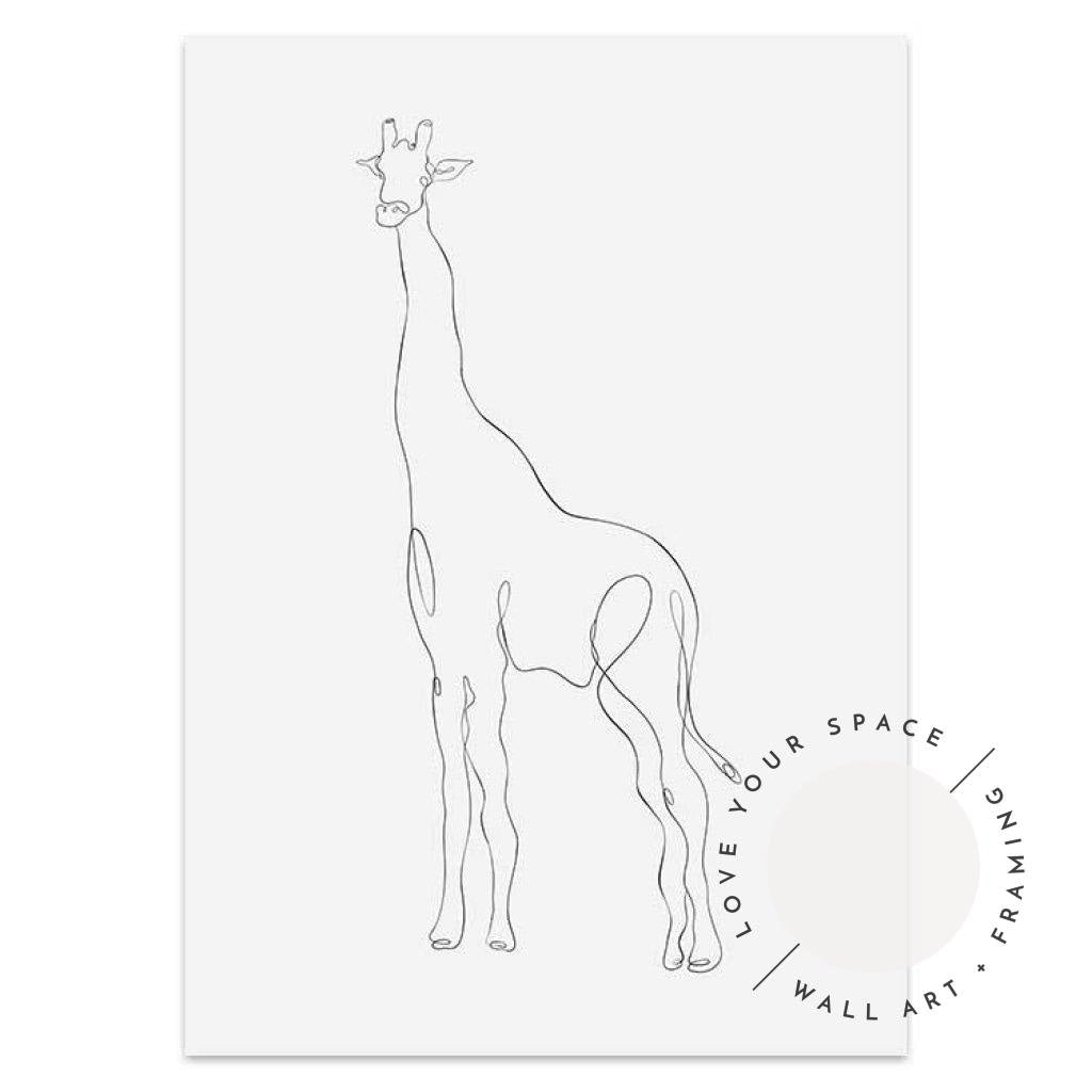 Animal Line Drawings (9 different styles) - Love Your Space