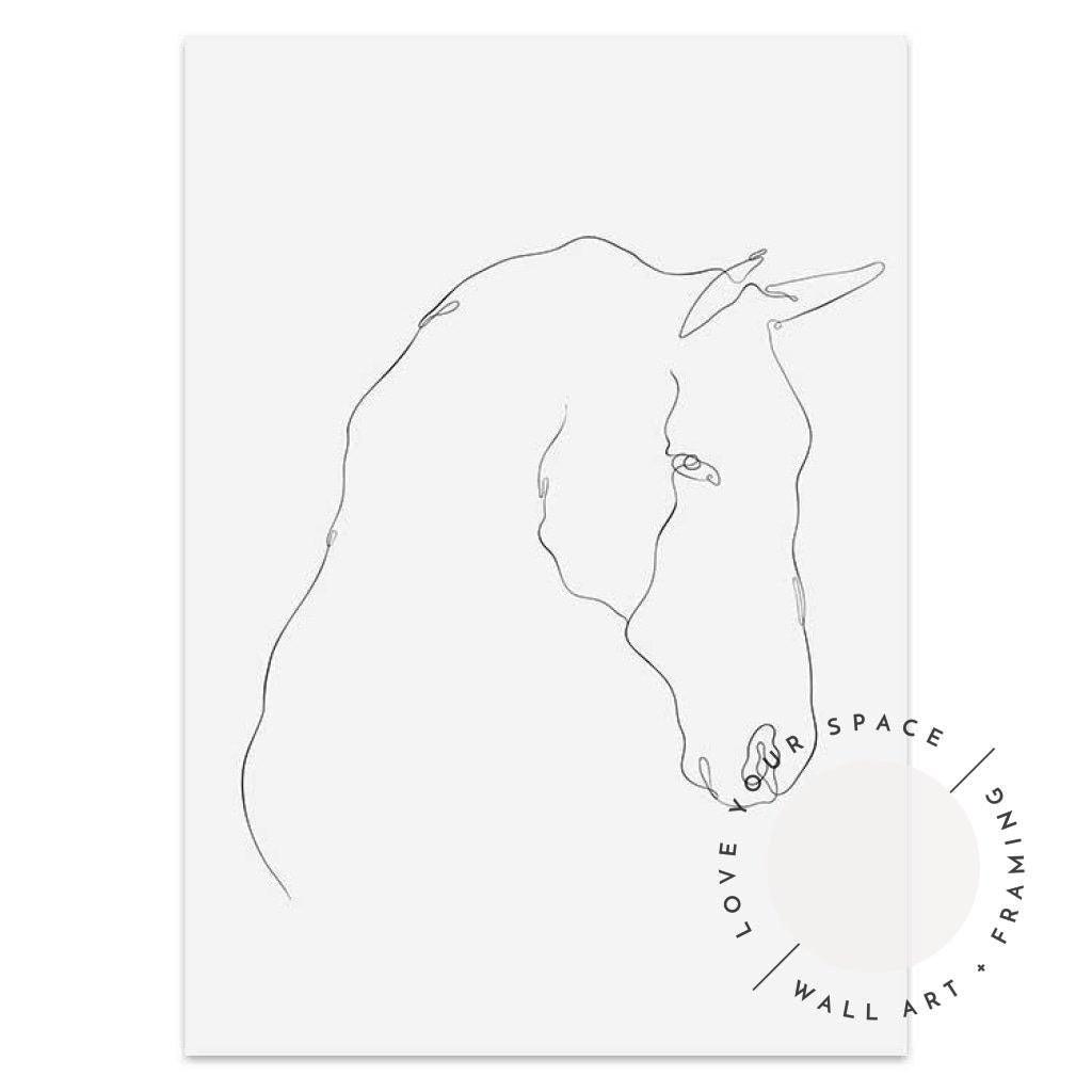 Animal Line Drawings (9 different styles) - Love Your Space