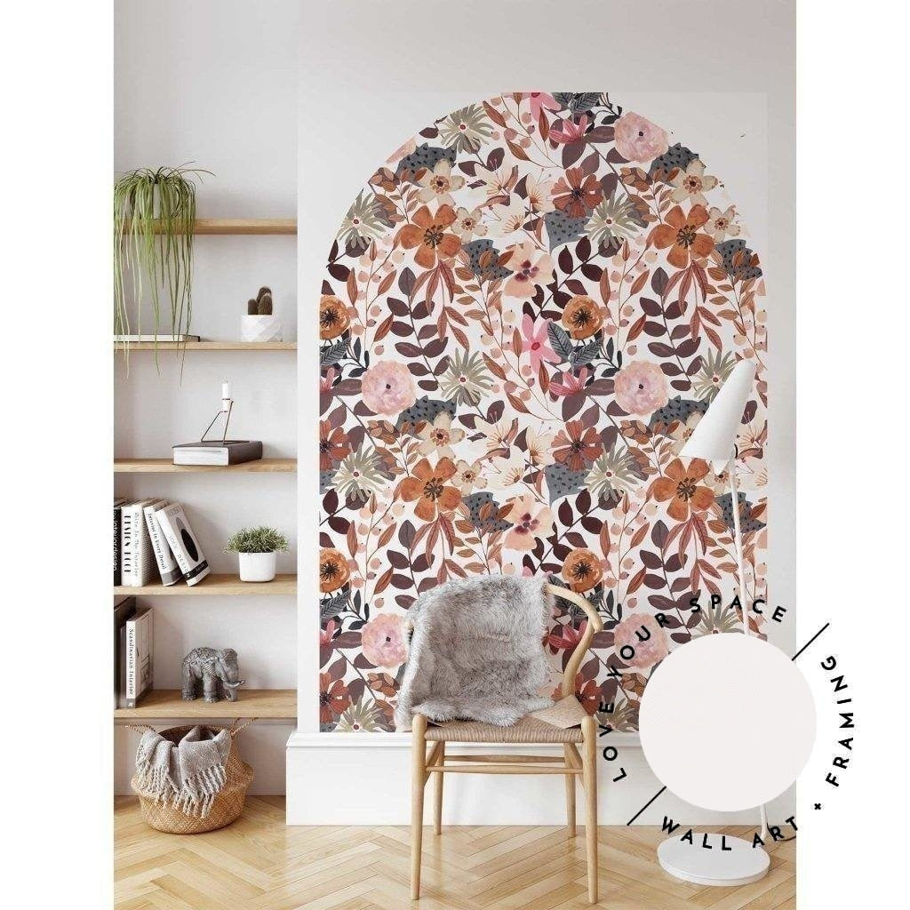 Arch Decal | Autumn Flowers - Love Your Space