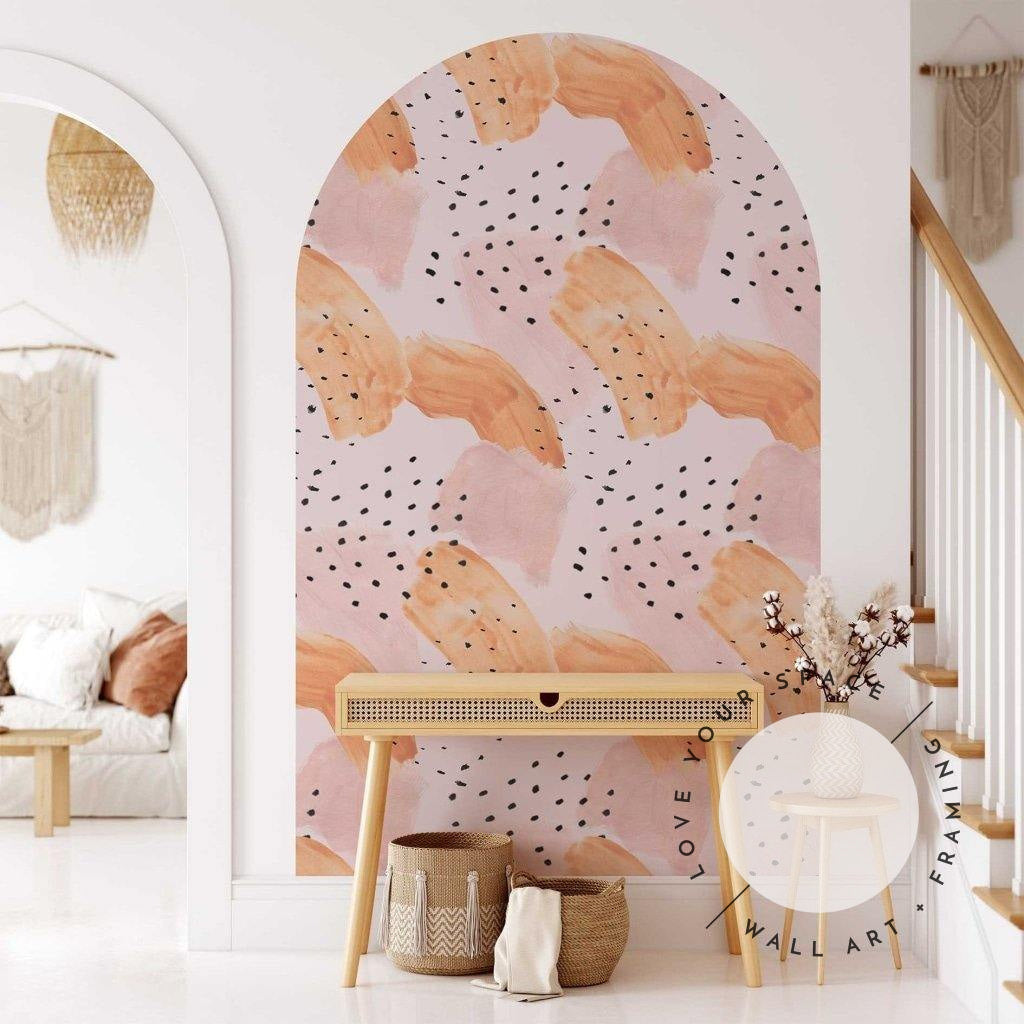 Arch Decal | Paint Strokes & Dots - Love Your Space