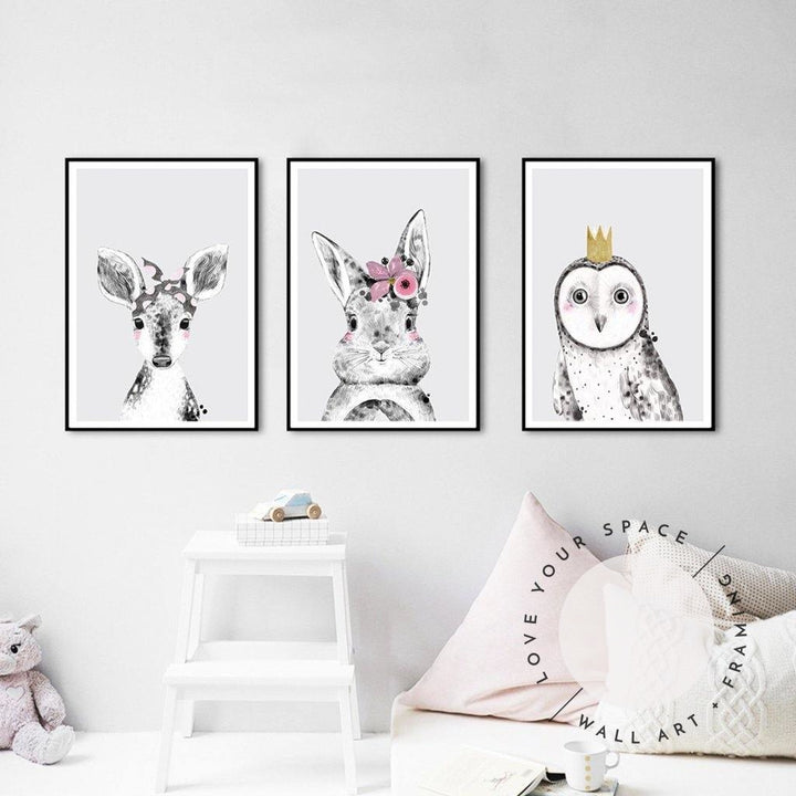 Baby Woodland Animal Sketches - Bundle - Love Your Space
