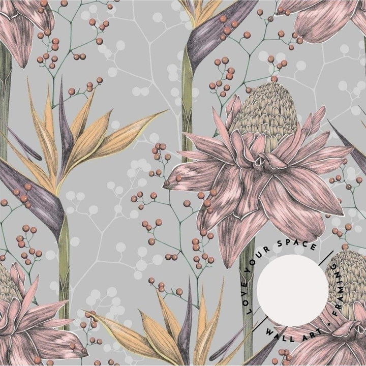 Beautiful Blooms Designer Wallpaper - Love Your Space