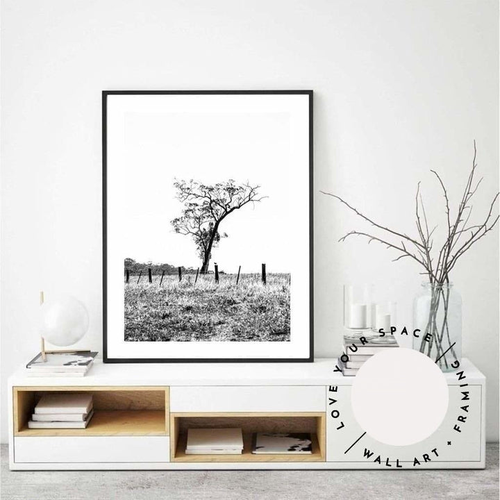 Outback no.1 - Black & White - The Hunter Valley - Love Your Space