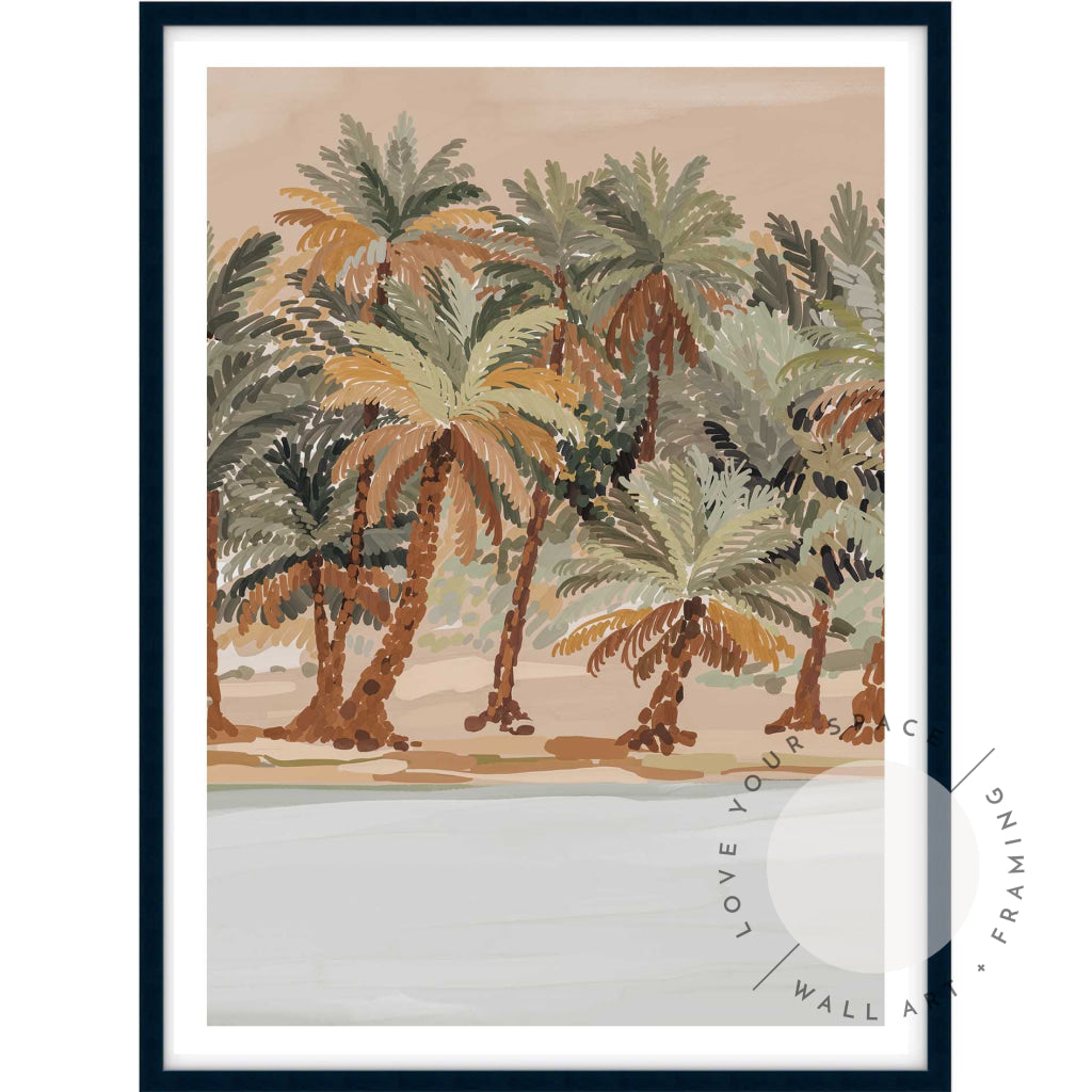 Painted Palm Trees