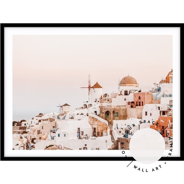 Santorini Sunset - LS - Love Your Space