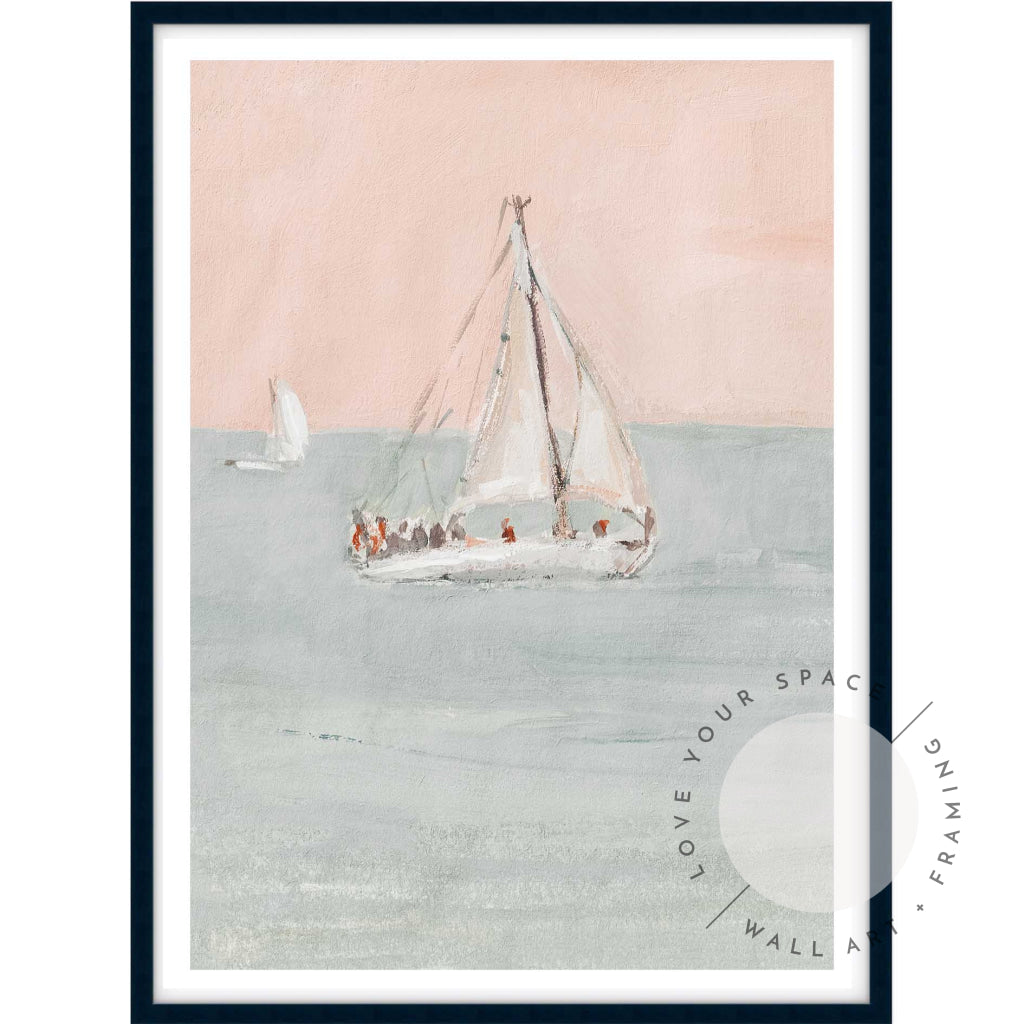Serene Sailing - Pastel Paints