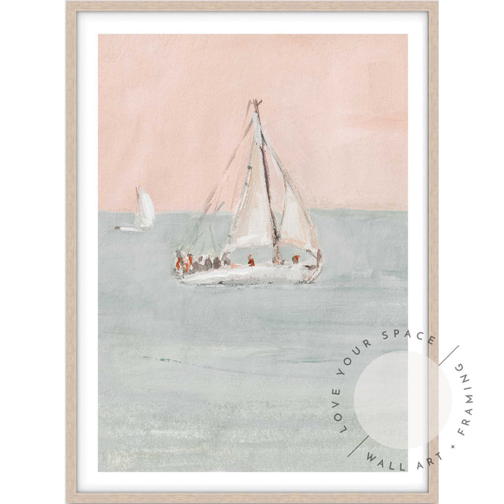 Serene Sailing - Pastel Paints