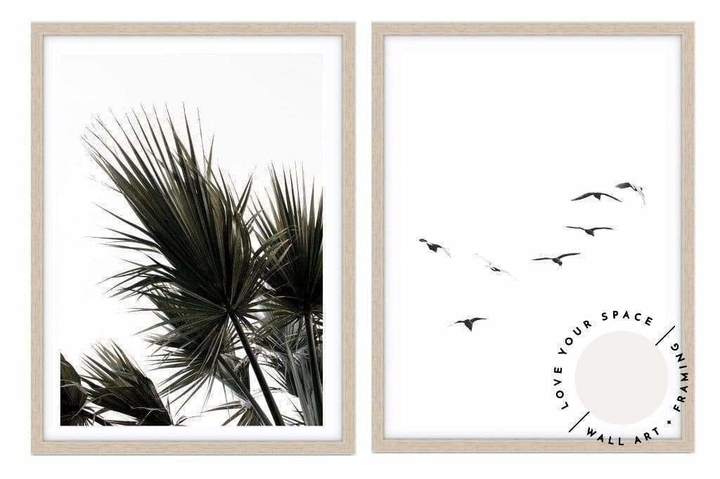 Set of 2 - Paradise IV + Birds - Love Your Space