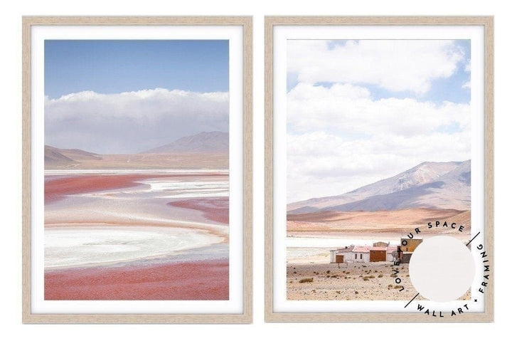 Set of 2 - Pink Salt + Little Town - Love Your Space