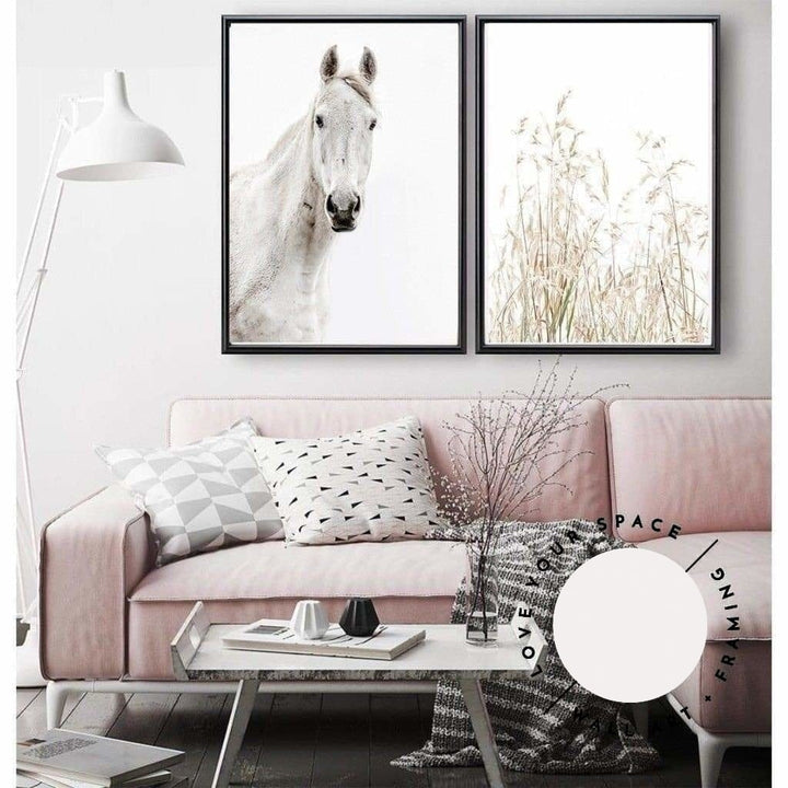Silver Horse I - PORTRAIT - Love Your Space