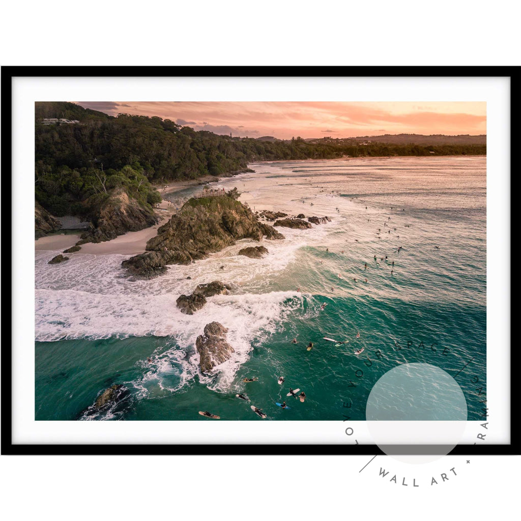 The Pass at Sunset II - Byron Bay