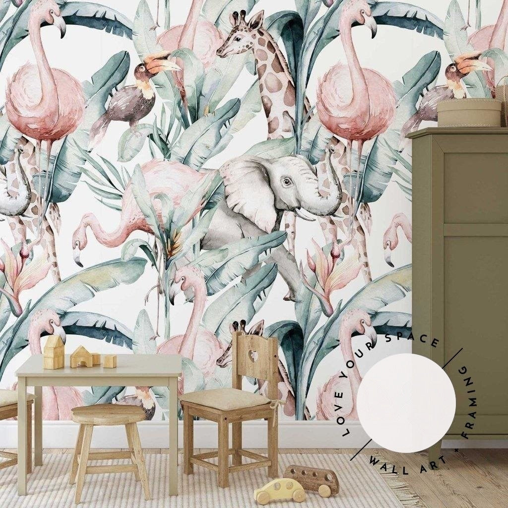 Water Colour Jungle Designer Wallpaper - Love Your Space