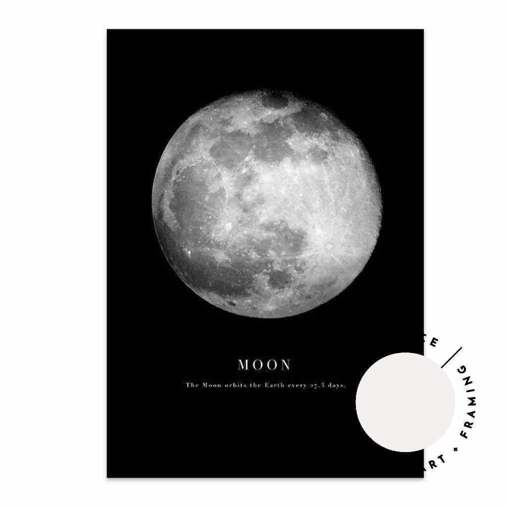 A Cute Pair - Moon + Quote - Love Your Space