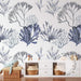 Blue Coral Designer Wallpaper - Love Your Space