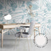 Blue Eucalyptus Designer Wallpaper - Love Your Space