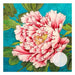Bold Peony Illustration no.2 - SQUARE - Love Your Space