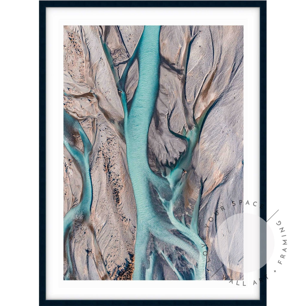 Braided River - New Zealand