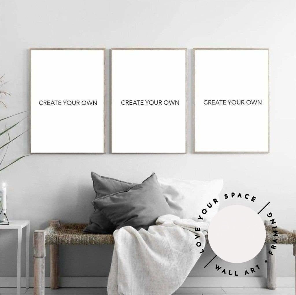 Create your own - Love Your Space