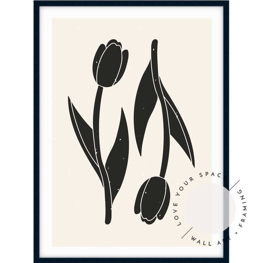 Floral Silhouette II - Love Your Space