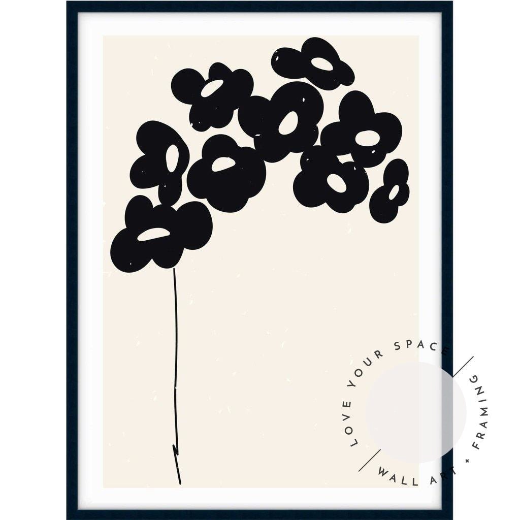 Floral Silhouette III - Love Your Space