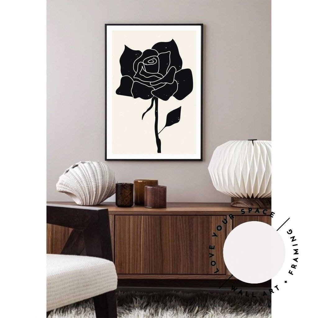 Floral Silhouette IV - Love Your Space
