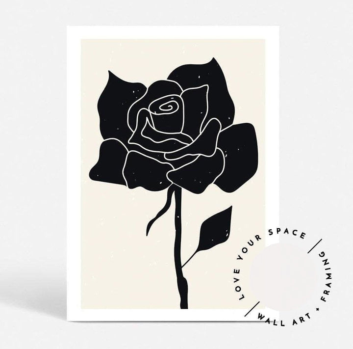 Floral Silhouette IV - Love Your Space