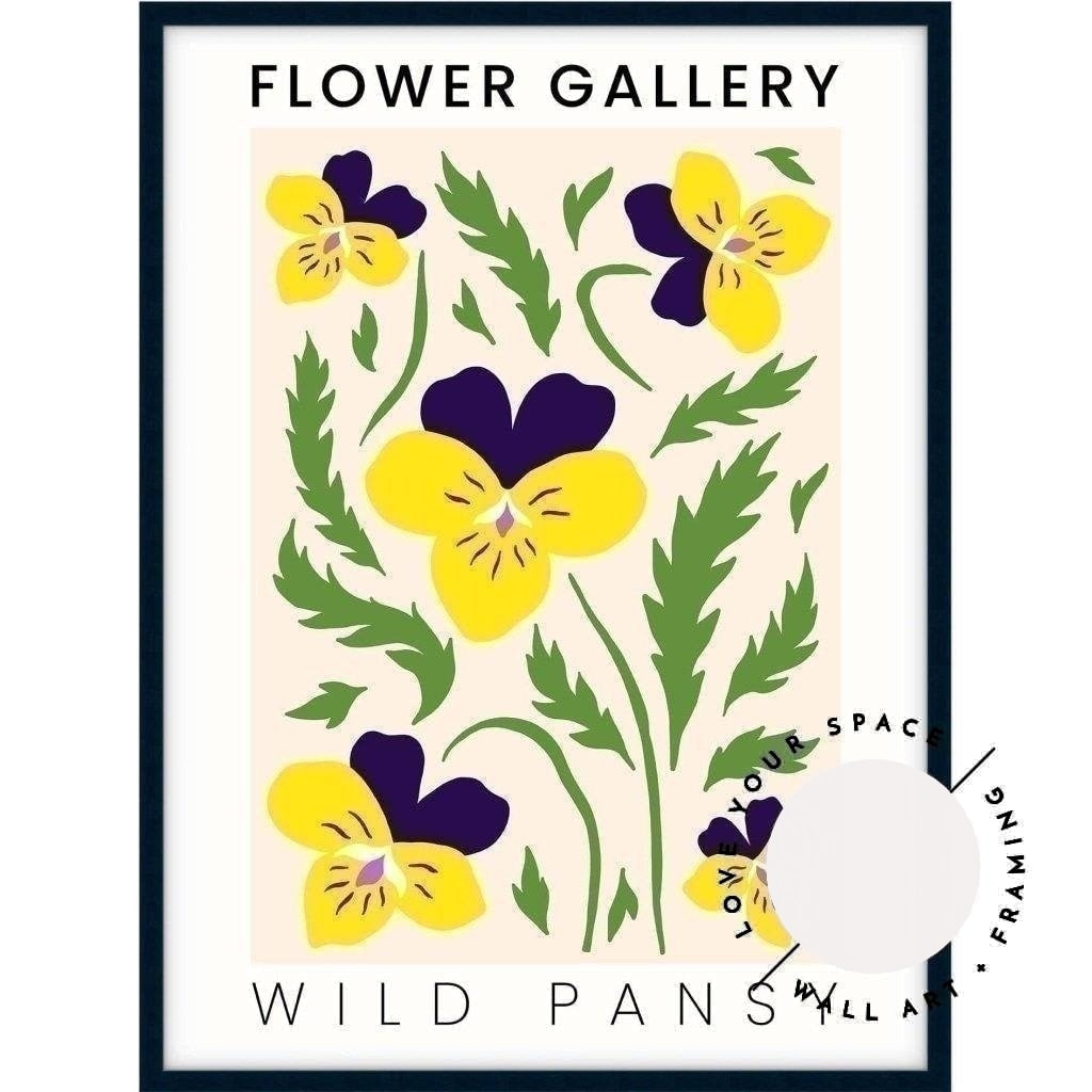 Flower Gallery - Wild Pansy - Love Your Space