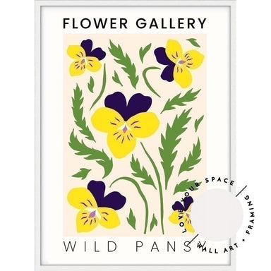 Flower Gallery - Wild Pansy - Love Your Space