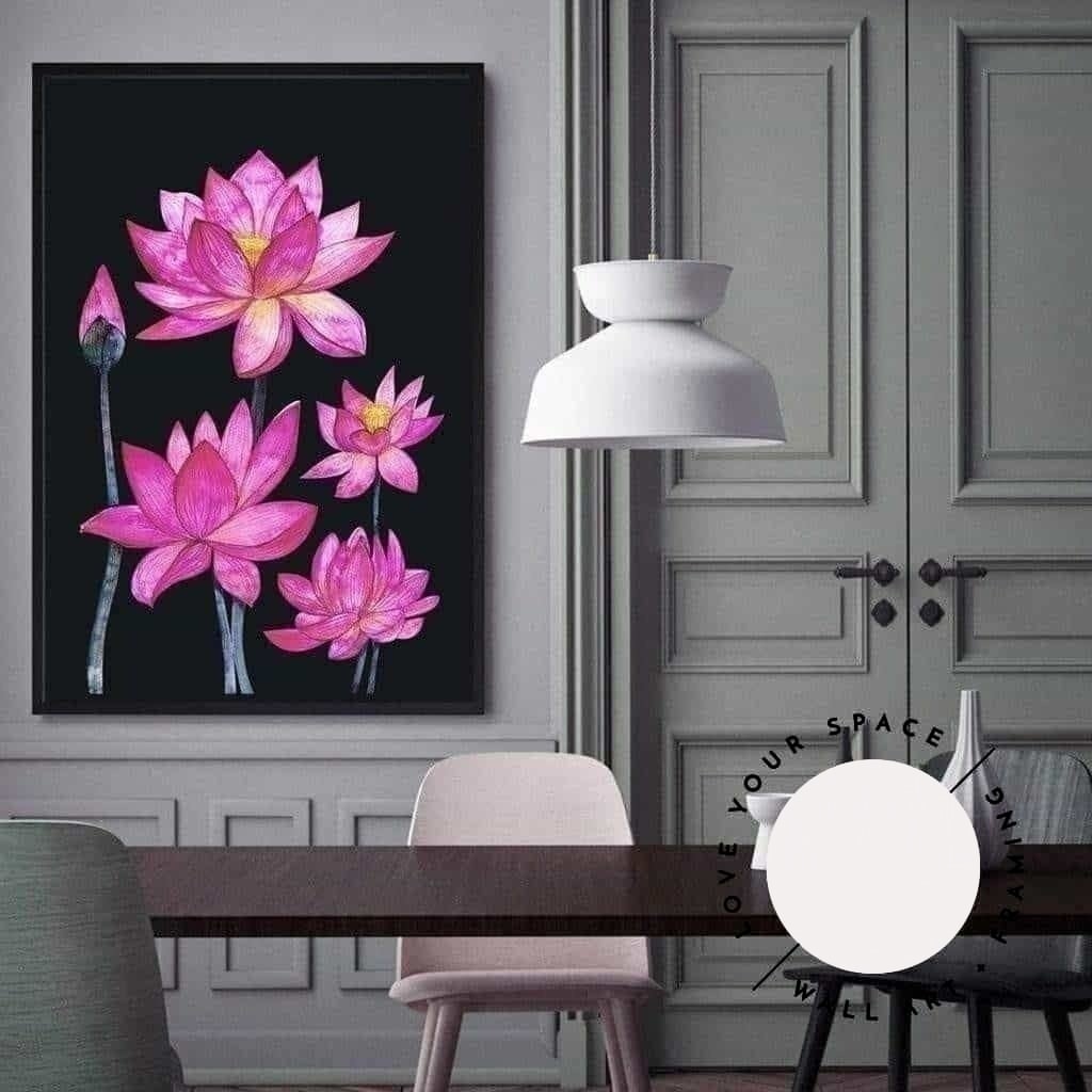 Lotus Sketch - Love Your Space