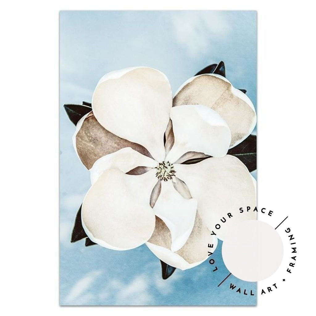 Magnolia On Blue - Love Your Space