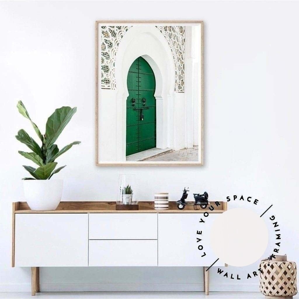 Moroccan Green Door - Love Your Space
