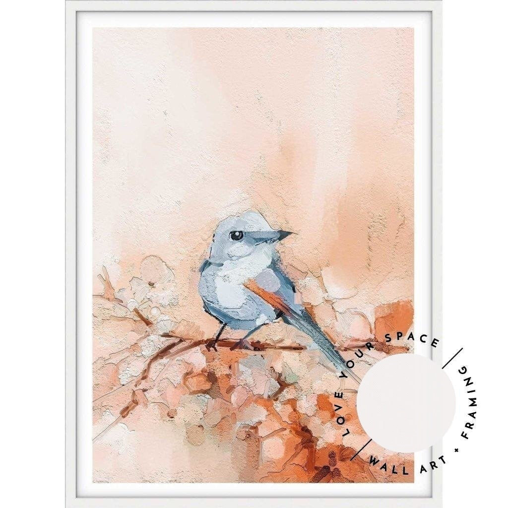 Painted Blue Bird - Love Your Space