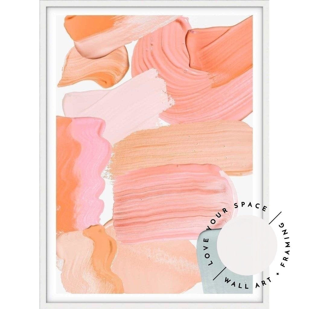 Pastel Paint Strokes II - Love Your Space