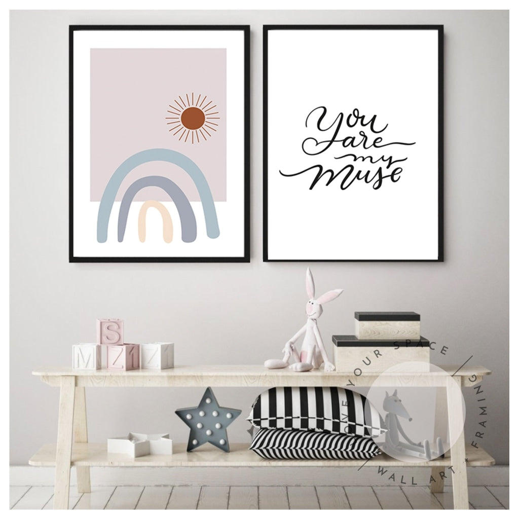 Pastel Rainbow no.1 - Love Your Space
