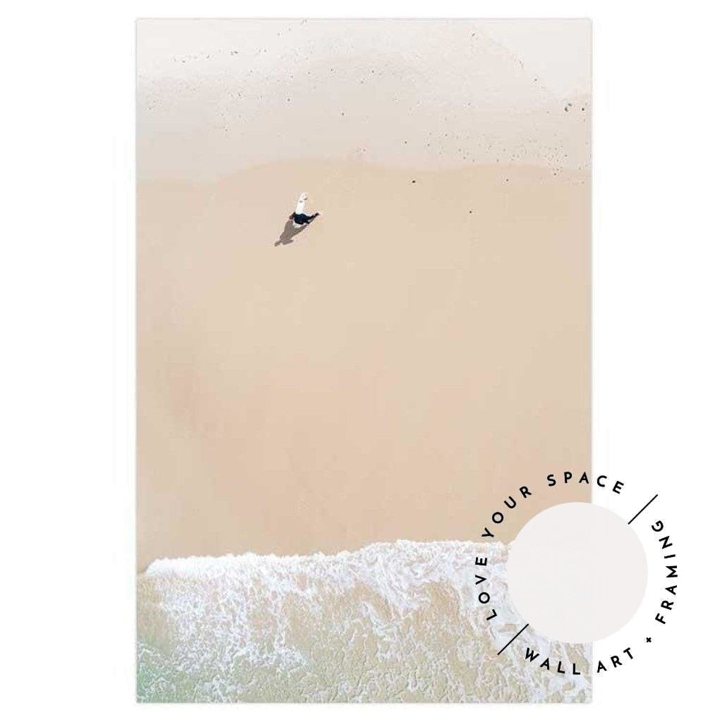 Set of 2 - Fallen Palm & Surfer I - Frazer Beach - Love Your Space