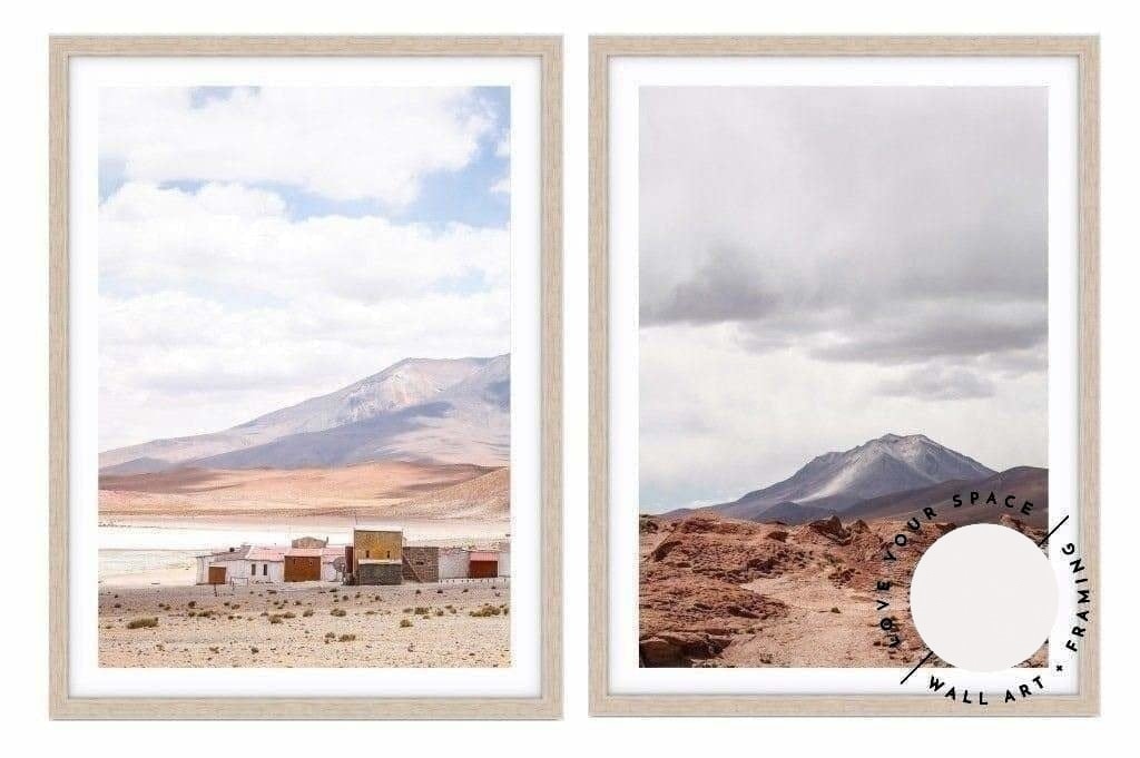 Set of 2 - Little Town & Volcano - Love Your Space