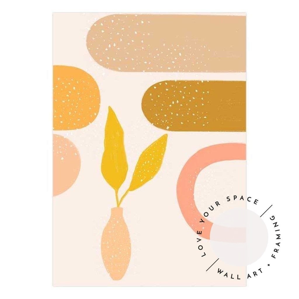 Set of 2 - Mustard III & IV - Love Your Space