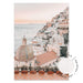 Set of 2 - Positano, Amalfi Coast & Santorini Sunset - Love Your Space