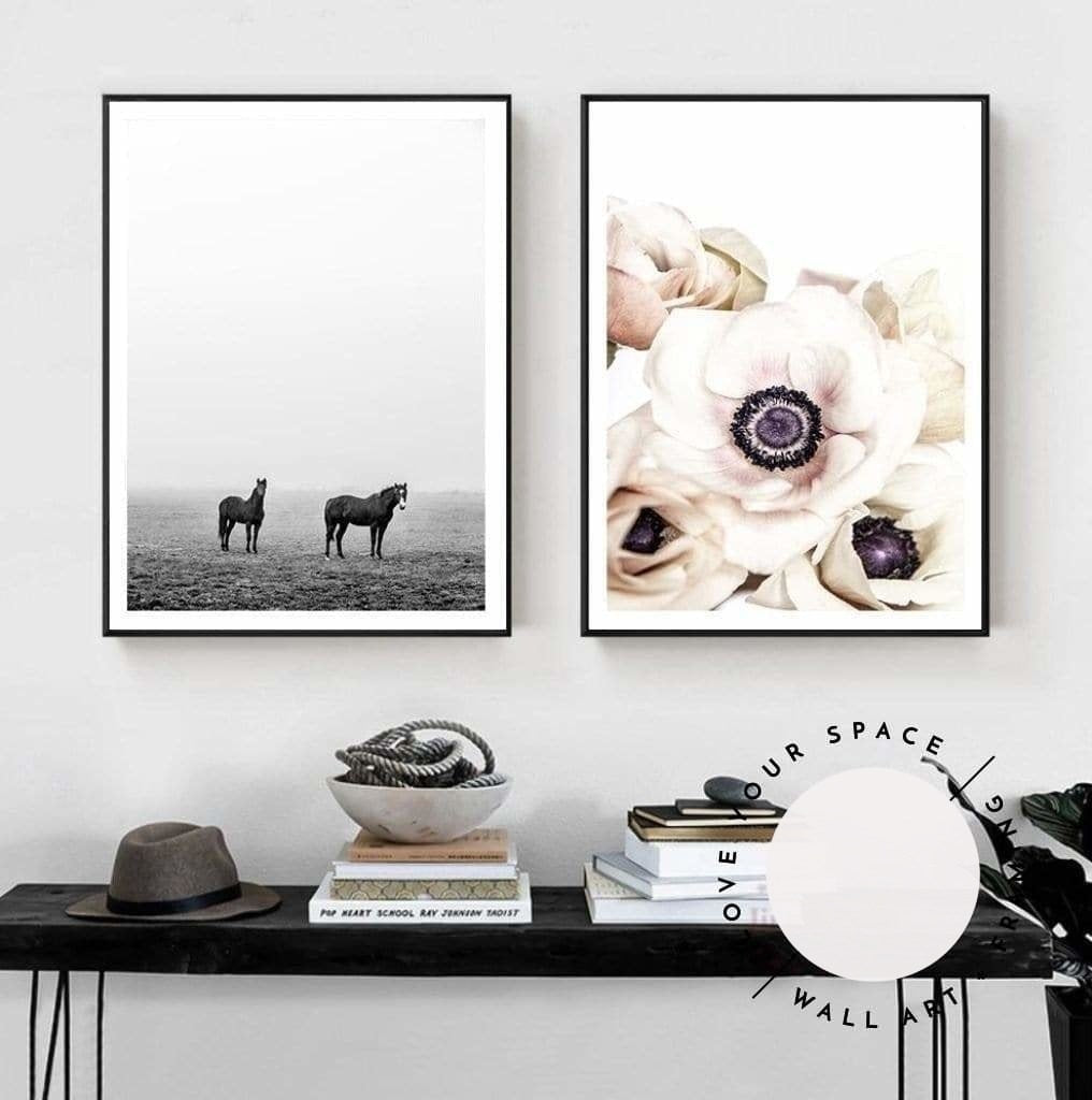 Set of 2 - Stand By Me & Anemone I - Love Your Space