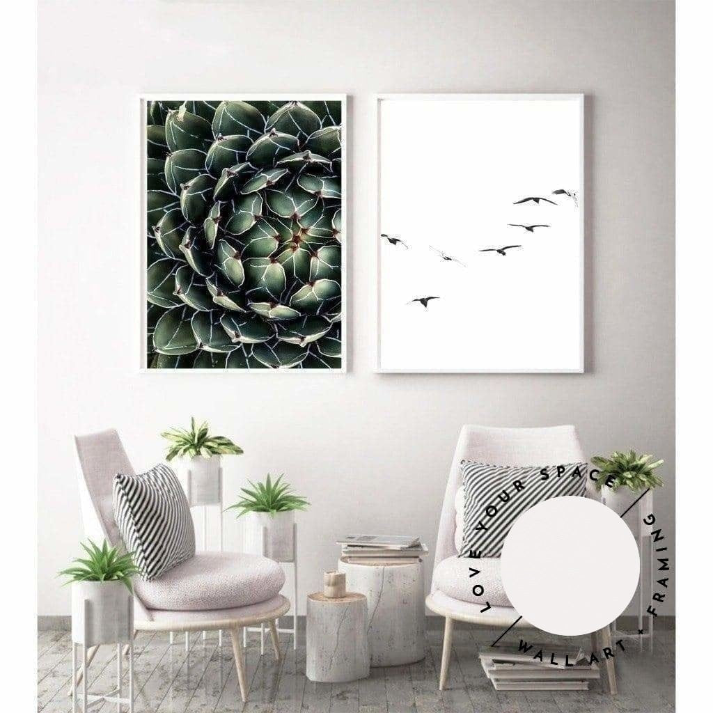 Set of 2 - Succulent IV + Birds - Love Your Space