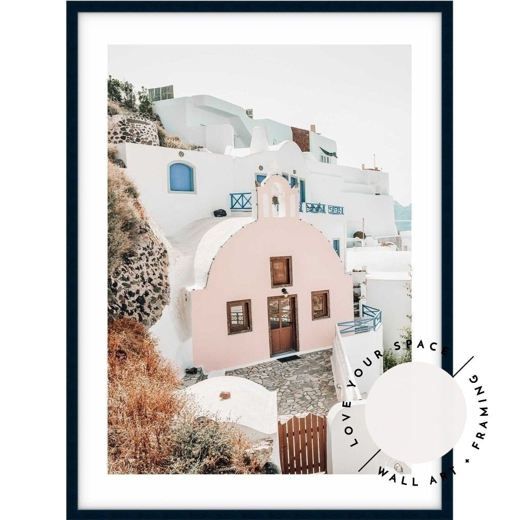Shade of Pink - Santorini I - Love Your Space