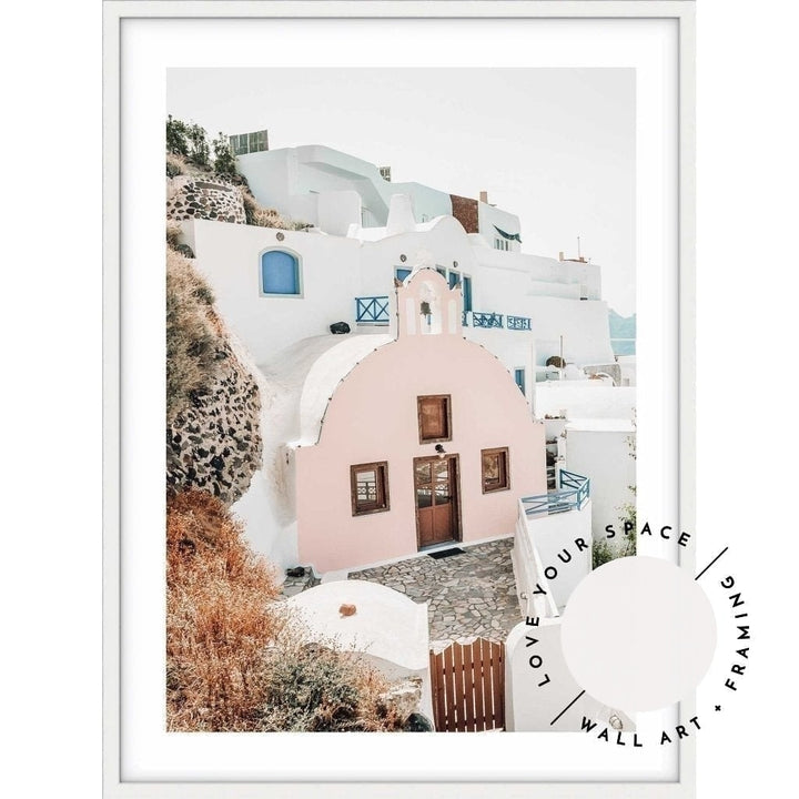 Shade of Pink - Santorini I - Love Your Space