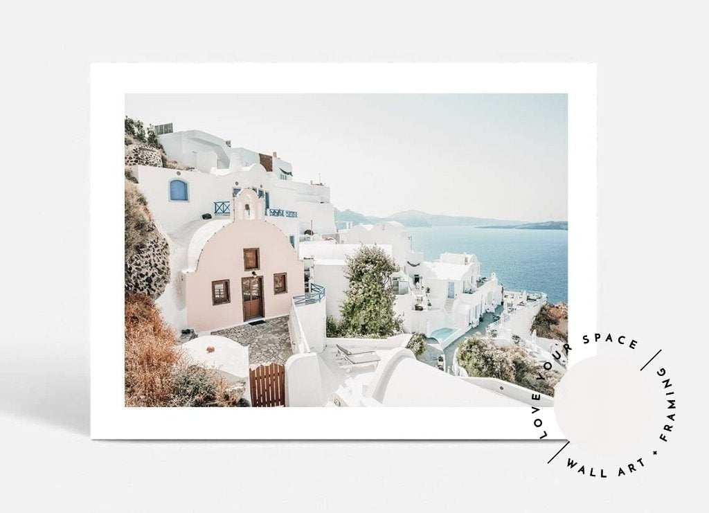 Shade of Pink - Santorini II - Love Your Space