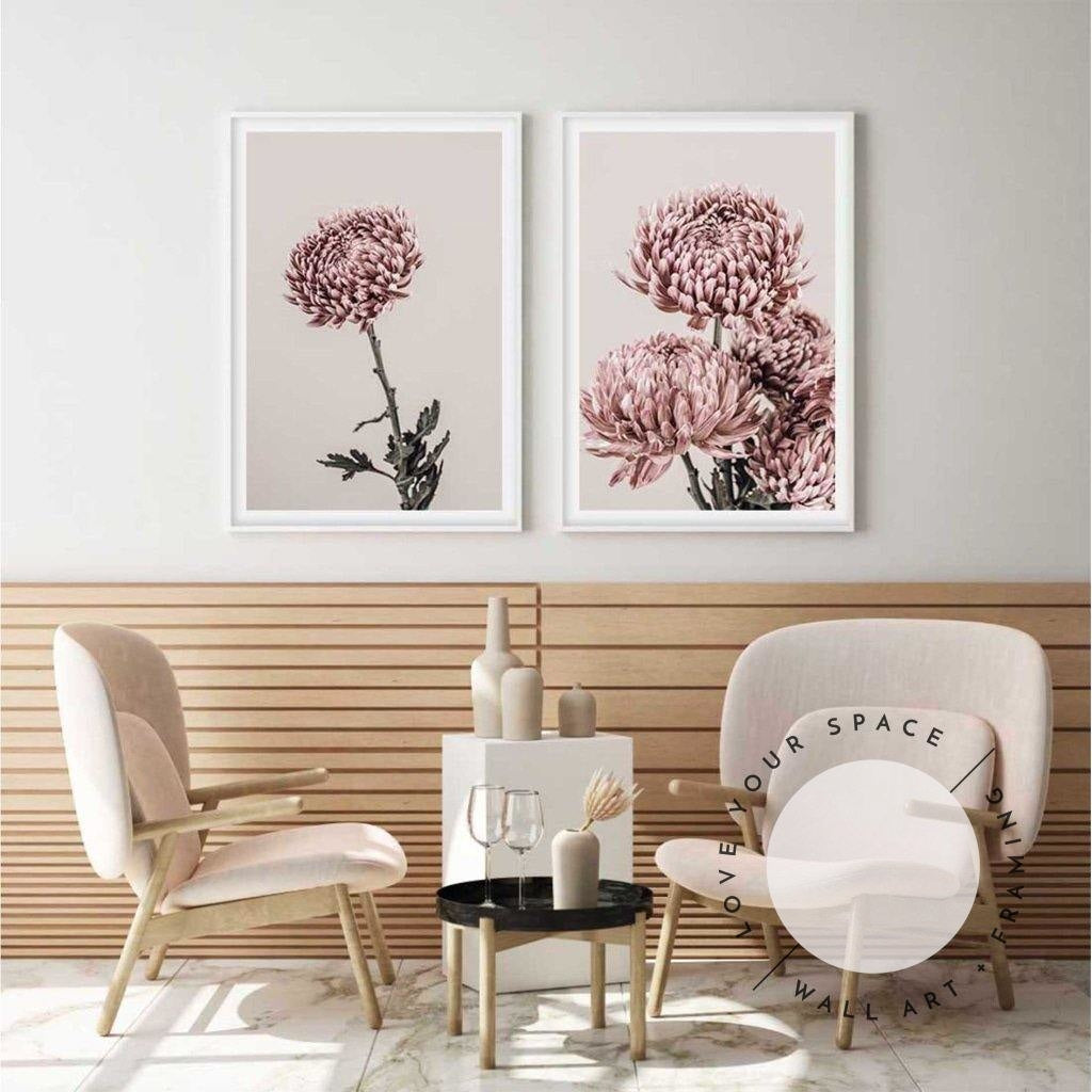 Vintage Chrysanthemums I - Love Your Space