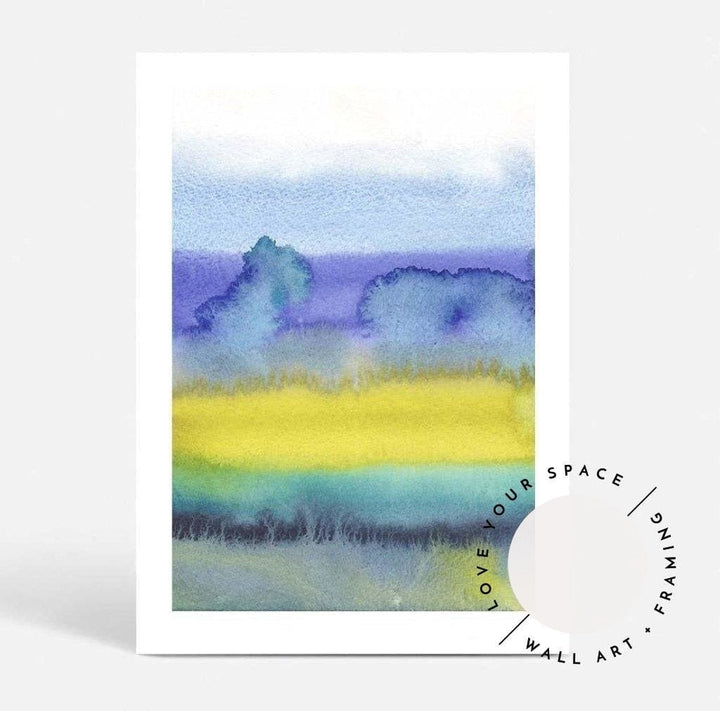 Water Colour no.5 - Love Your Space