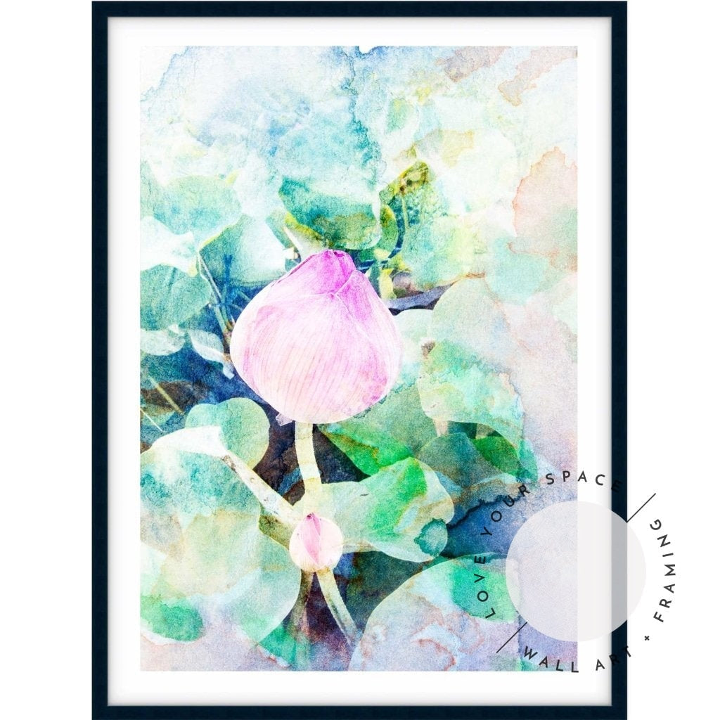 Watercoloured Rose - Love Your Space