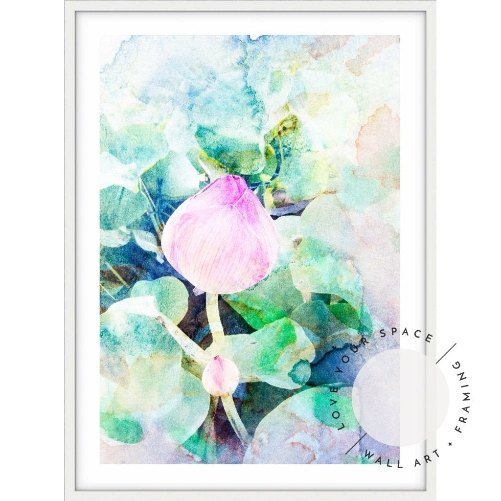 Watercoloured Rose - Love Your Space
