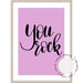 You Rock (choose your own colour) - Love Your Space